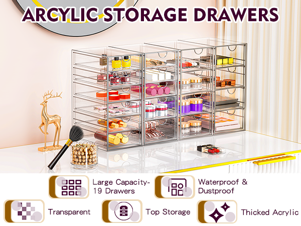makeup organizer