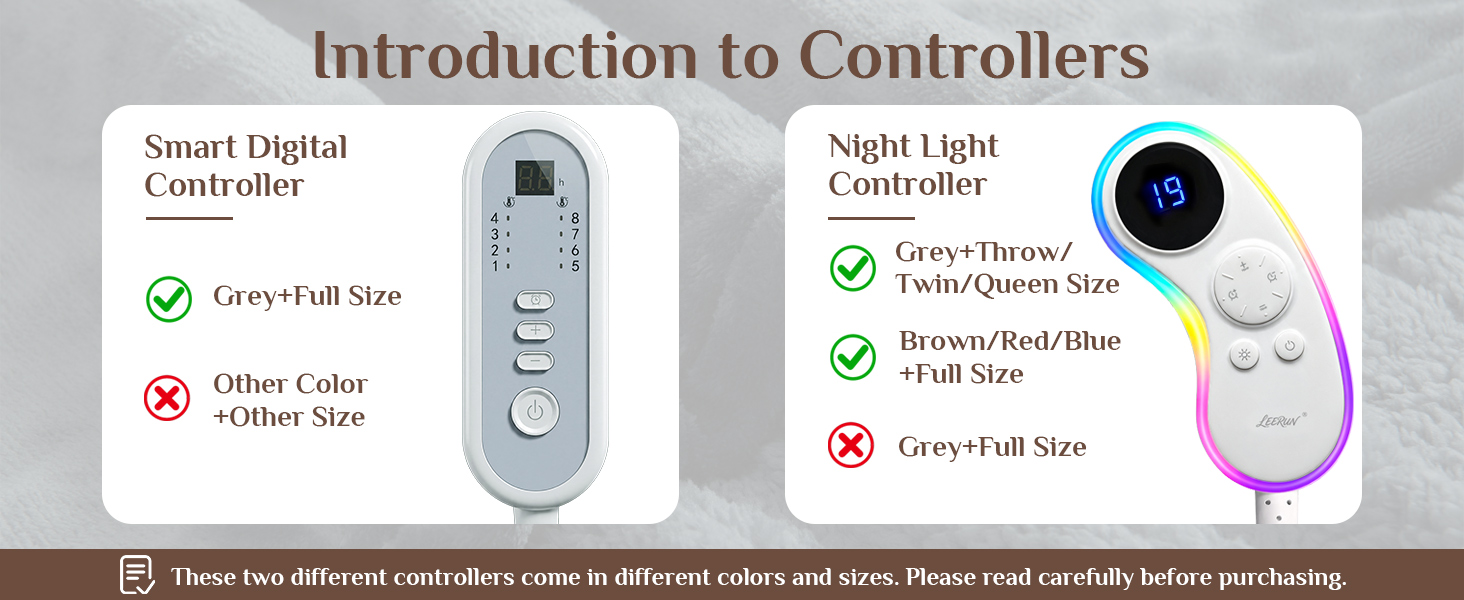 washable sherpa heated throw blanket, gifts for grandmas, glowing LED controller, bed and couch