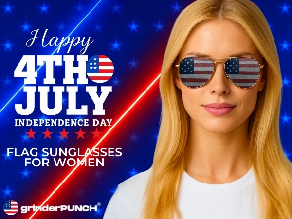  Bulk USA American Flag Aviator Sunglasses