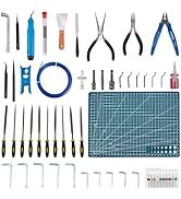 OLYCRAFT 60pcs/Set 3D Printer Tool 3D Printer Accessories Kit Nozzle Cleaning Kit Include Beading...