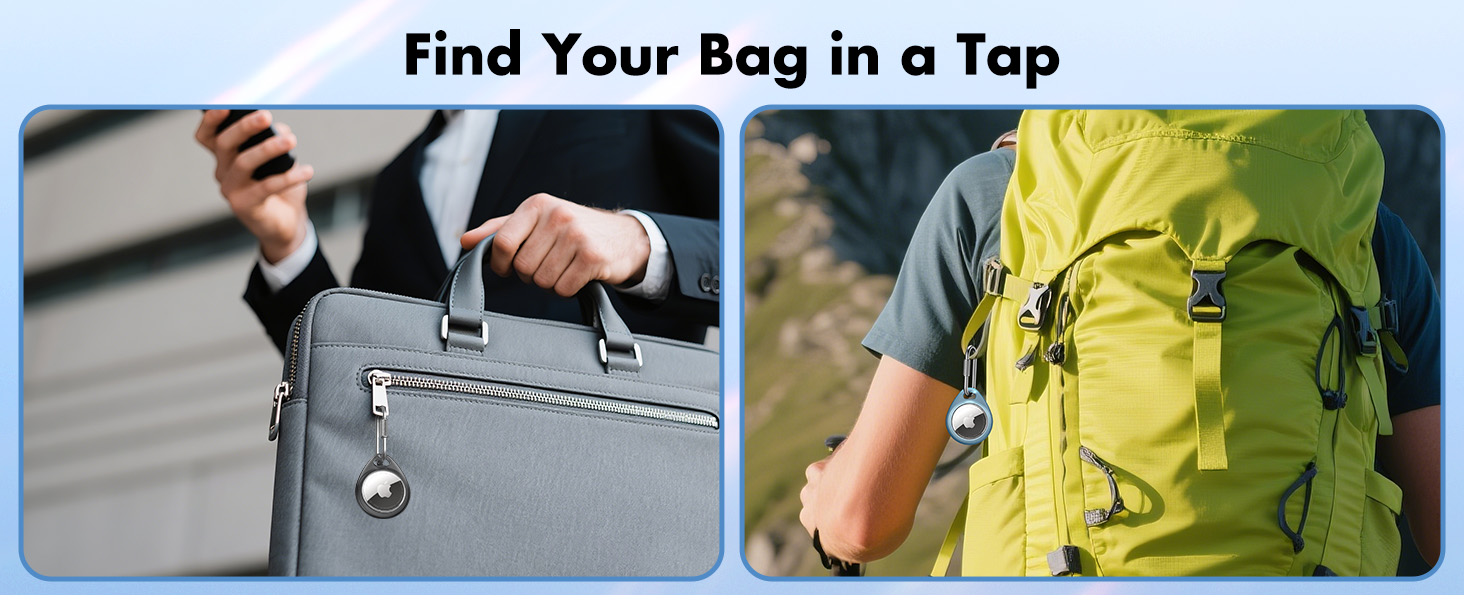 airtag keychain holder