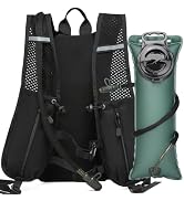 HPDF Hydration Vest Pack with 3L TPU Water Bladder Insulation Backpack for Men Women Hydration Ba...