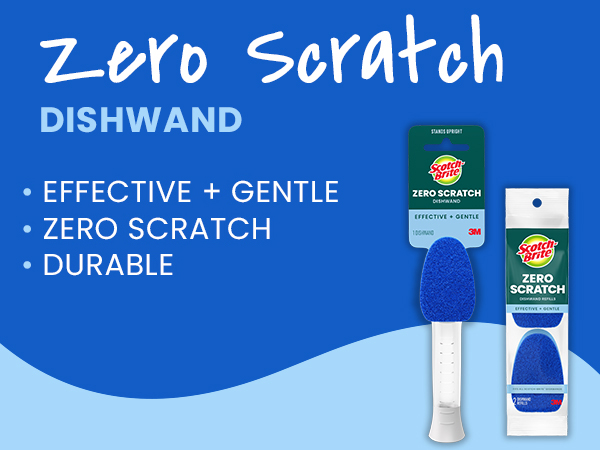 Scotch-Brite Soap Control Odor Resist Heavy Duty Dishwand Module 5c