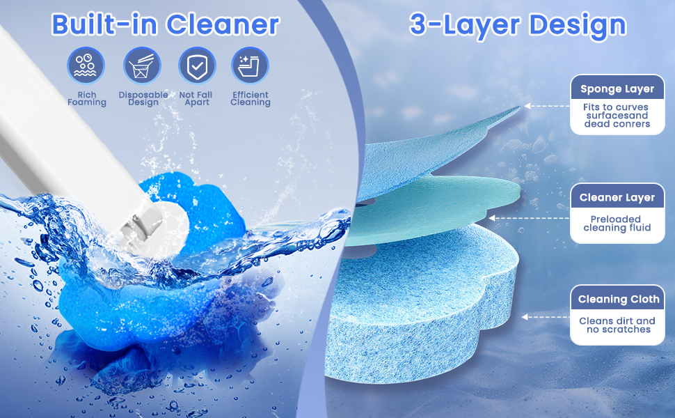 Disposable Toilet Brush