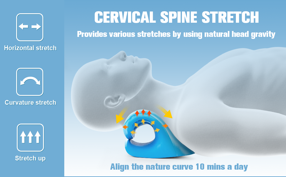 Neck stretcher and pain relief