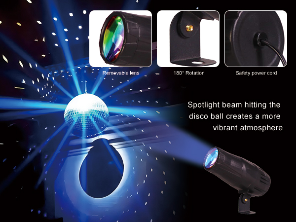 disco ball light for parties