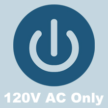 120V AC ONLY