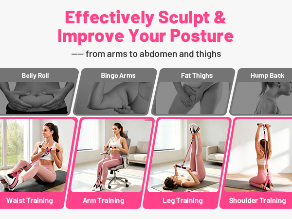 multifunction pedal resistance band