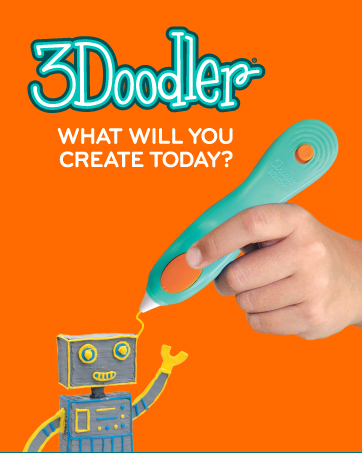 3Doodler — What Will You Create Today? 3Doodler Start+ pen creating a robot.