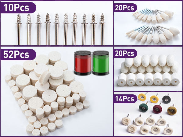 watch polishing kit,dremel polishing bits, dremel tool kit