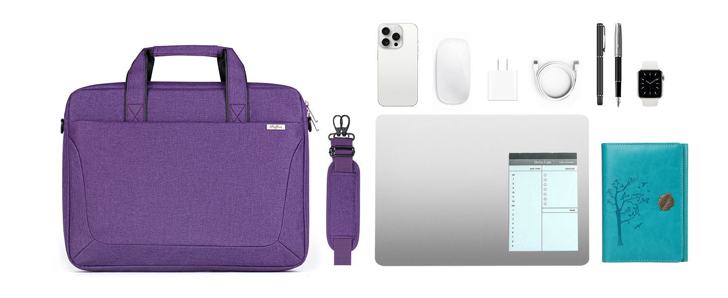Laptop bag shoulder bag computer case 15.6 17.3 inch