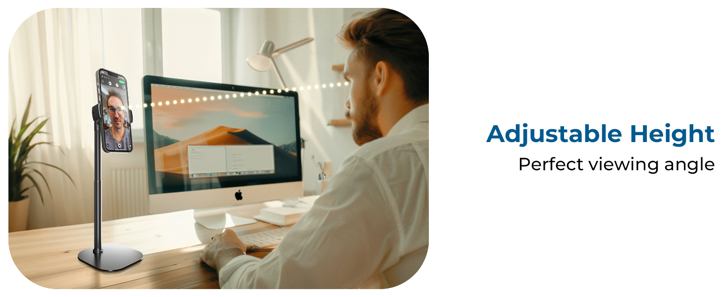 cell-phone-holder-stand-for-desk adjustable phone holder rotating phone stand