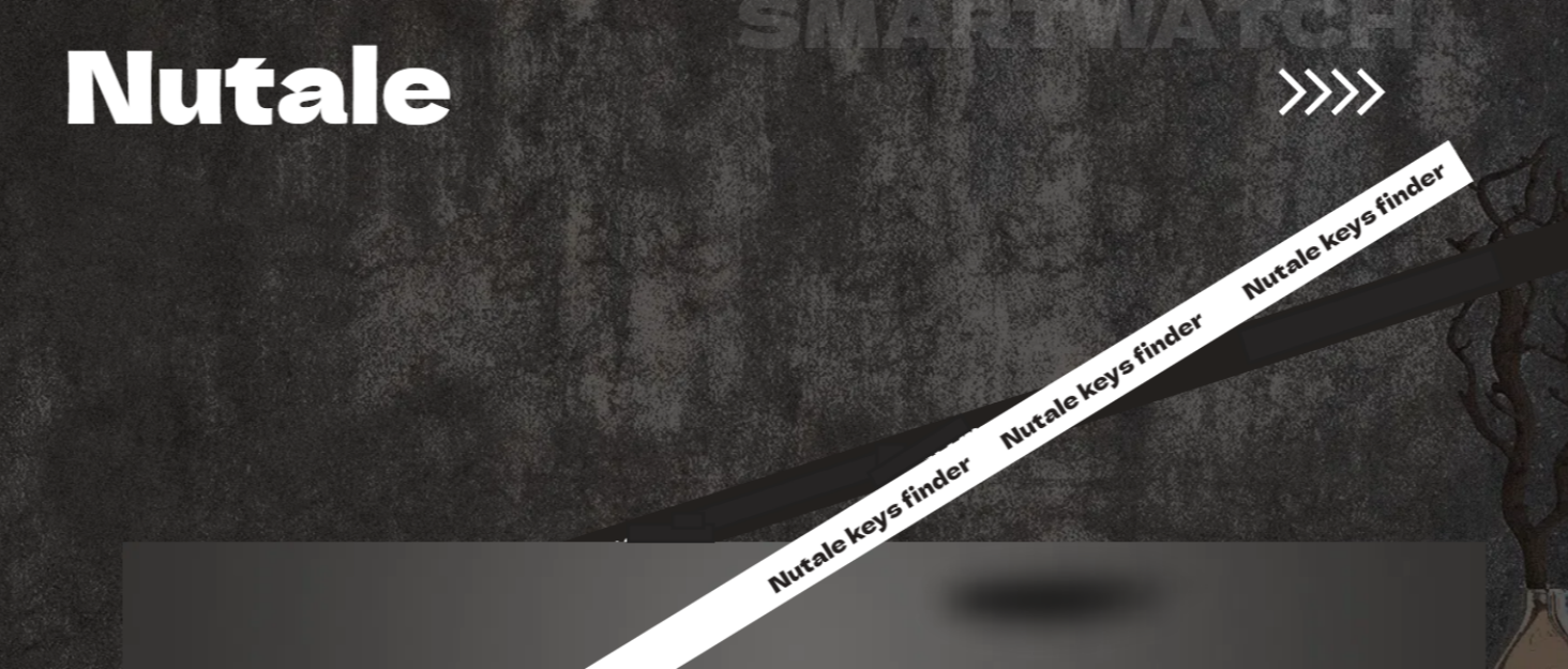 the black and white background with the text ` ` nutty keys finder''