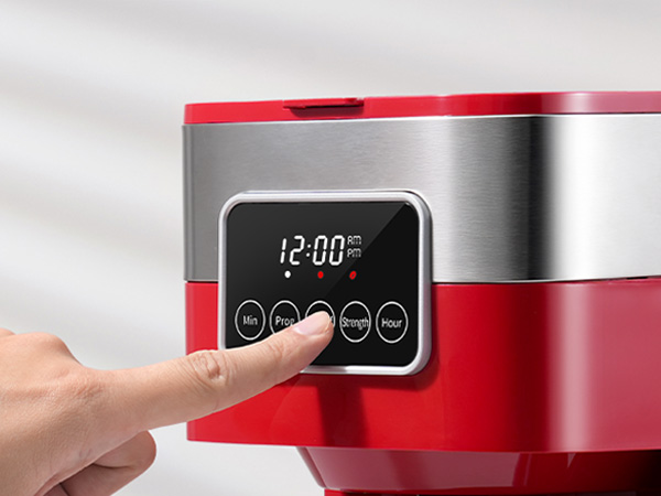 Touch Screen for Easy Use