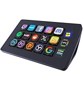 Basicolor Macro Pad,Stream Controller Deck with 15 Customizable Macro Keys Compatible with OBS/Po...