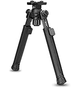 Zeadio Swivel Tiltable Bipod for M-Rail System, 8 to 11 Inches (F20M)
