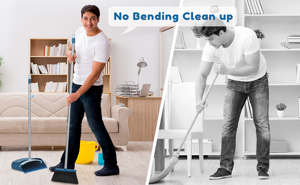 broom and dustpan set