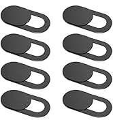 Toojcc Laptop Camera Cover Slide, [8 Pack] Ultra-Thin Webcam Cover Compatible with MacBook,Laptop...