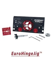 Milescraft 1342 Euro Hinge Jig – Concealed Hinge Jig, Drilling Guide, Drill Guide Jig for Framed ...