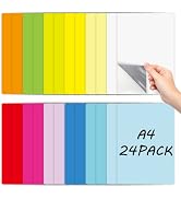Dry Erase Board Sticker-Whiteboard Stickers-8.3''x11.7'' Washable+Removable Dry Erase Sheets-Frid...