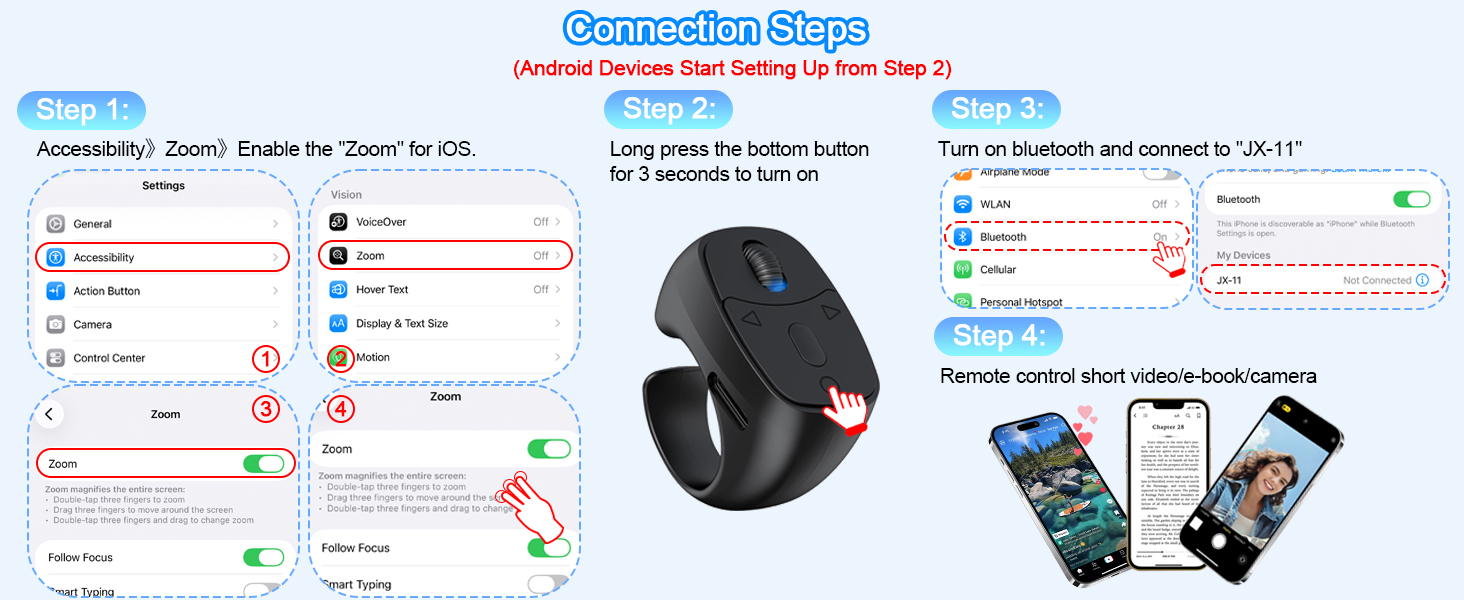 scrolling ring