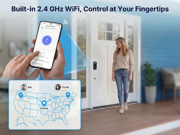 Keyless Entry Door Lock