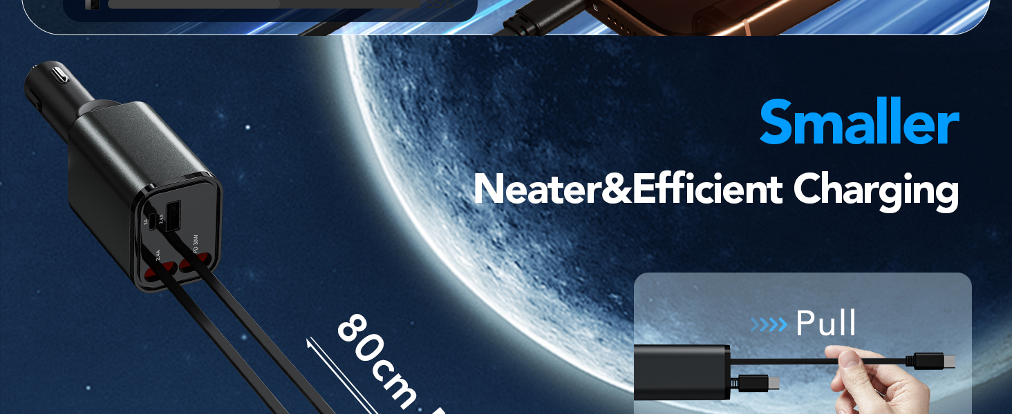 retractable car charger