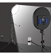 Large Ring Light with 72" Tripod Stand, (Black, 13)