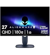 Alienware 27 Gaming Monitor - AW2725DM - 27-inch QHD 180Hz 1ms Display, IPS, NVIDIA G-SYNC, AMD F...