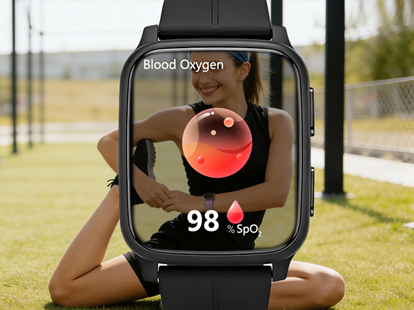 smart watch blood oxygen monitor