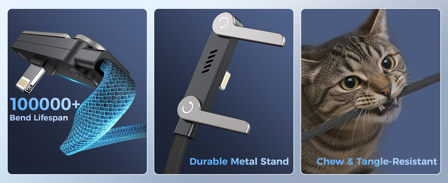 lightning cable stand