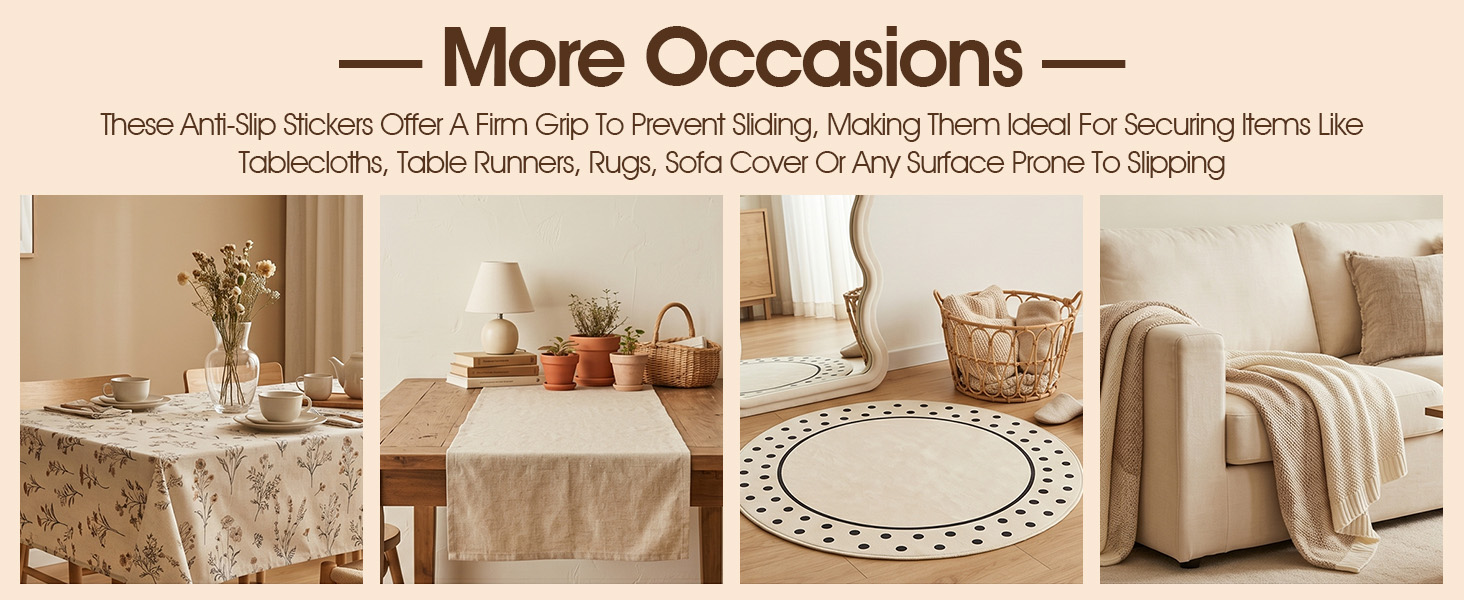 Non Slip Tablecloth
