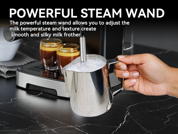 Powerful Steam Wand