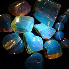 Glowing rocks and minerals