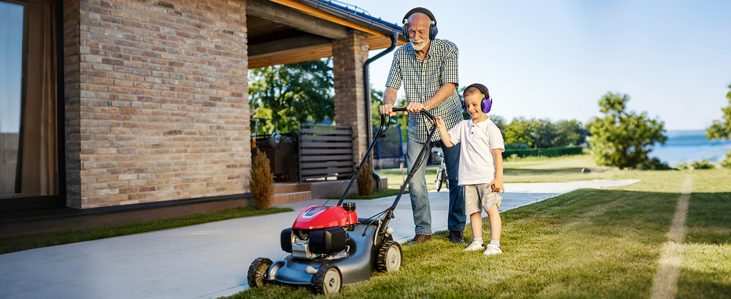 Dr.meter Ear Muffs for Noise Reduction: 27.4SNR Noise Cancelling Headphones for Kids Adults