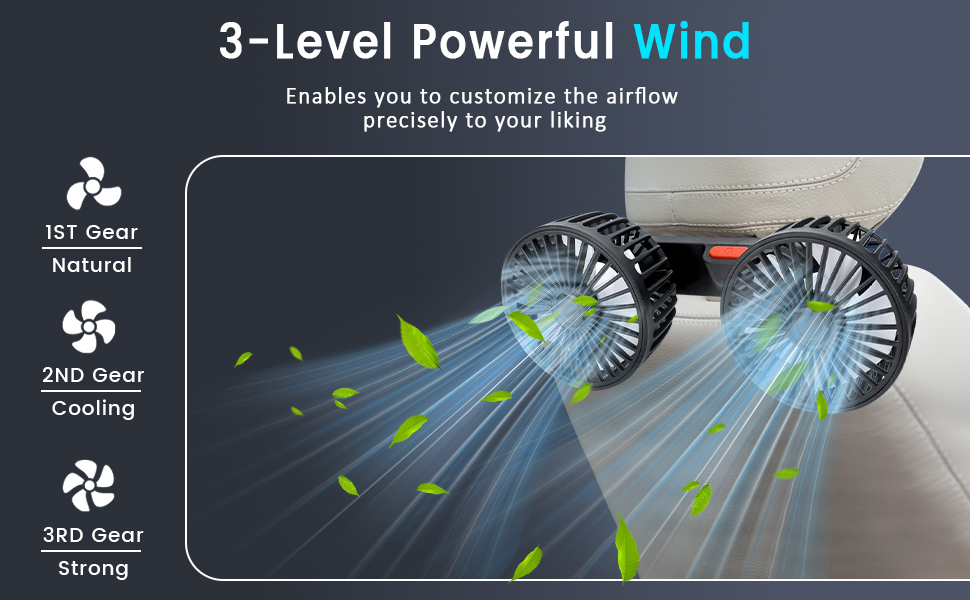 usb car fan
