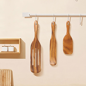 Wooden Spatula for Sourdough Mixing