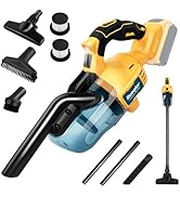 Cordless Vacuum for DeWalt 20V Battery, 5 in 1 Handheld Electric Vacuum Cleaner with 400W Powerfu...