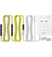 Elitech WiFi Temperature and Humidity Data Logger, 2.4GHz/5GHz Real-time Monitor with Water Leak ...