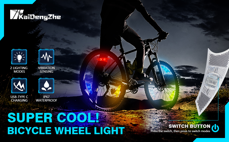 Cycling Bicycle Wheel Light 