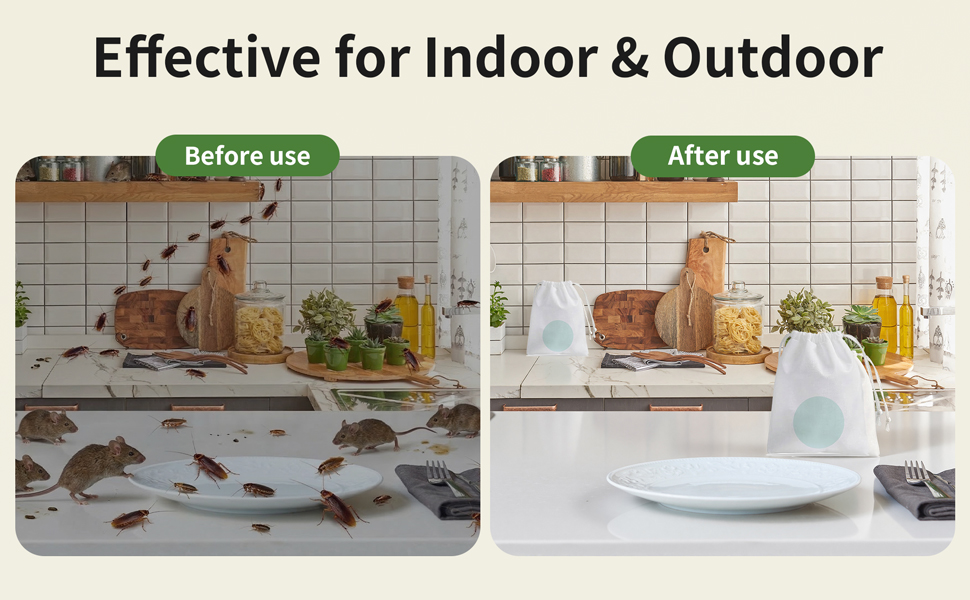 Mouse rodent repellent