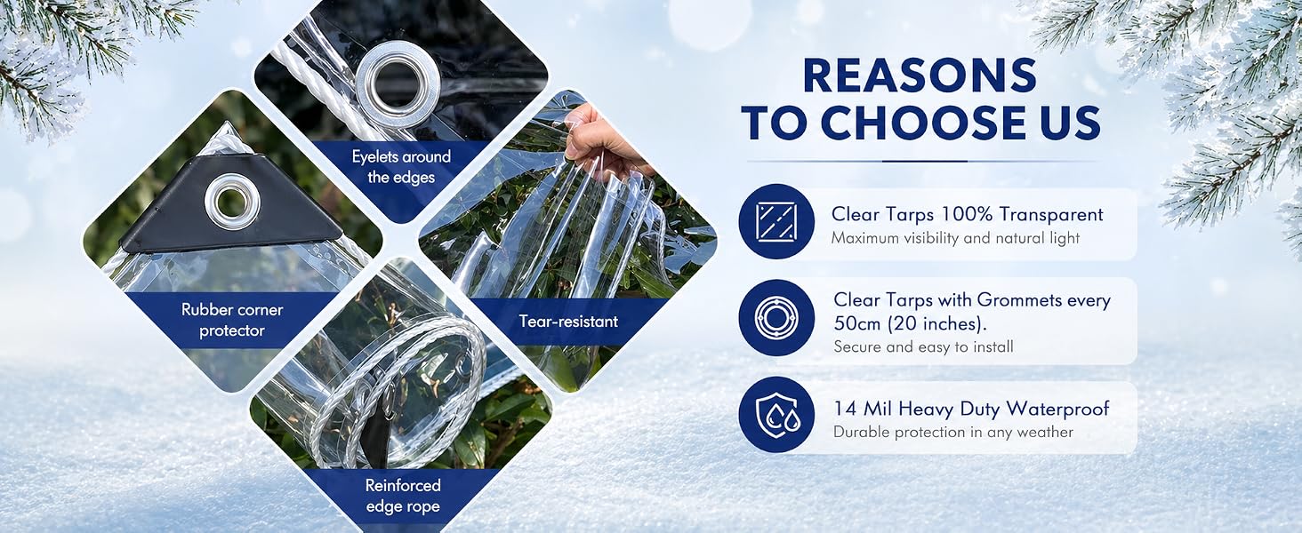 clear pvc tarp