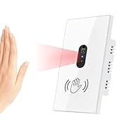 Cerhot US Wall Light Switch Infrared IR Sensor No Need Touch AC100-240V Motion Sensor Wall Switch...