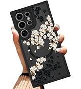 OOK Case for Samsung Galaxy S24 Ultra 6.8 Inch (Compatible with MagSafe) Flowers Floral Design Tr...
