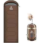 ECOOPRO Warm Weather Sleeping Bag - Portable, Waterproof, Compact Lightweight, Comfort with Compr...