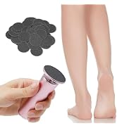 Electric Foot File Callus Remover for Feet, Professional Foot Scrubber Sander Grinder for Dead Sk...