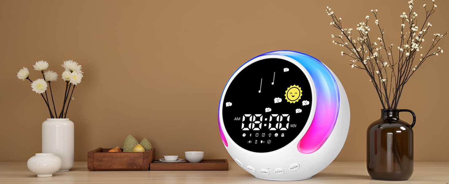 ok to wake clock alarm clock with night light digital alarm clock