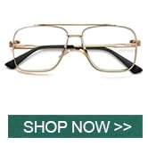 Breaksun Square Aviator Sunglasses for Men Women Fashion Vintage Diamond Cutting Lens Classic Mil...