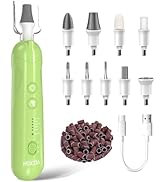Professional Manicure Pedicure Kit, Cordless Electric Nail File Set, Rechargeable Pedicure Tools ...