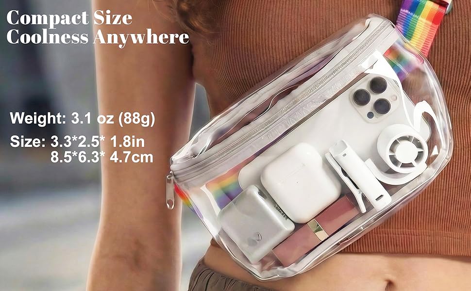 compact size coolness anywhere weight 3.1 oz small mini portable fan easy to carry